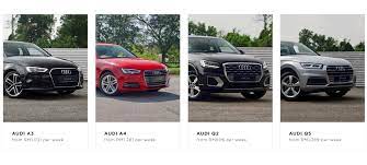 In europe, audi is an everyday car. Flux Offers Audi A3 A4 Q2 And Q5 On Subscription Try From Rm906 Per Week Soyacincau