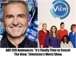 ABC CEO: Time to Cancel “The View,” TV's Worst Show Details 👉:  https://pollywebart.com/abc-ceo-time-to-cancel-the-view-tvs-worst-show-mega/