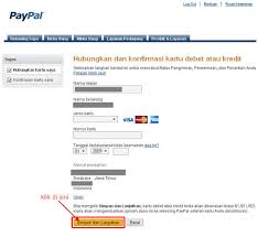 Karena kita menggunakan vcn bni maka yang kita pilih adalah bagian credit cards dengan mengeklik link a saya berharap tutorial cara mudah verifikasi paypal dengan vcn bni bisa membantu sobat semua. Cara Mengisi Saldo Paypal Dengan Kartu Debit Bni Berbagi Info Kartu