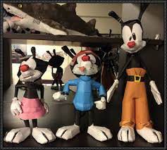Animaniacs Wakko Yakko And Dot Warner Free Papercrafts Download Paper Crafts Animaniacs Dot Warner