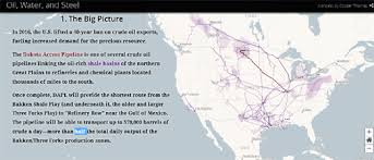 The pipeline has been mostly constructed in all states. Maps Mania The Dakota Access Pipeline Map