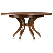 I just had it slipcovered and the seat cushions replaced and will probably cover it again in another 12 years if it's looking tired but. Ashcroft Round Dining Table 2 519 Ethan Allen Dining Table Furniture Dining Table Dream Dining Room