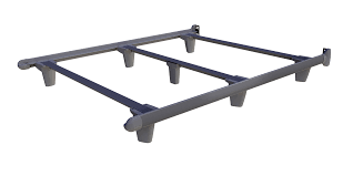 Bed frames are built to accommodate standard mattress dimensions, such as twin, twin xl, full, queen, king, and california king. Embrace Queen Frame Bed Frames Thesleepshop Com