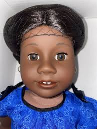 AMERICAN GIRL DOLL ADDY STUNNING IN BLUE DRESS BNIB 18"