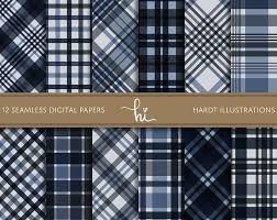 Orange Buffalo Plaid Digital Paper Buffalo Check Design Etsy Digital Paper Checker Design Blue Plaid
