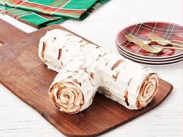 Yule Log Icebox Cake Recipe In 2020 Icebox Cake Yule Log Cake Recipe Yule Log Cake