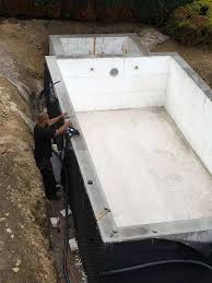 Pool Bodenplatte Selbstgebauter Pool Schwimmbader Hinterhof Pool Selber Bauen