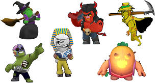 Collaboration animation and two works will be released per day starting from the 14th. Brawl Stars Halloween Skins Edition Brawlstars