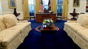 Oval Office Has A New Look Now That Biden Is President An Exclusive Look