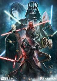 The Dark Side Of The Force Star Wars Art Star Wars Poster Star Wars Artwork