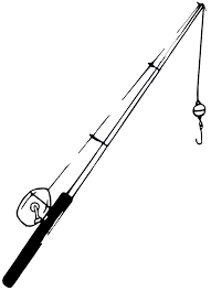 Image Result For Fishing Rod Clipart Black And White Clipart Black And White Clip Art Silhouette Projects