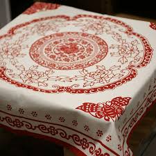 Beautiful Medallion Chinese Style Round Table Cloth Table Cloth Mahjong Tablecloth Dining Table Cloth Cotton F Dining Table Cloth Tablecloth Dining Table Cloth