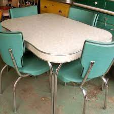 Vintage 1950's kitchen table | the interior design inspiration board. Vintage 1950s Formica And Chrome Table Retro Kitchen Tables Vintage Kitchen Table Retro Kitchen