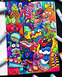 Gawx Art On Instagram Yasss Just Finished This Full Page Doodle And I M Really Happy With How It Turned Out Sp Doodle Art Drawing Doodle Art Cute Doodle Art