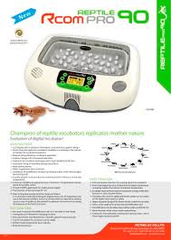 We cover hooking up a nebulizer pump to the rcom curadle pet brooder 90 model in this video. Curadle Pet Brooder 60 90 Autoelex Co Ltd Pdf Catalogs Technical Documentation Brochure