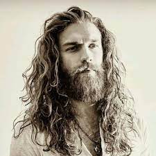 The Last Of The Wine Wonderful Selection Love The Long Wavy Long Hair Styles Men Wavy Hair Men Long Hair Beard