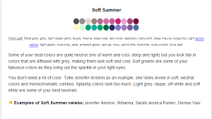 Chic Fashionista Soft Summer Palette Soft Summer Palette Soft Summer Color Me Beautiful