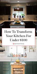 Before And After See How 70 Transforms This Dark Kitchen Dark Kitchen Kitchen Cabinets Decor Cheap Kitchen Cabinets