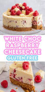My Gluten Free White Chocolate And Raspberry Cheesecake Recipe No Bake Recipe Raspberry Cheesecake Recipe Gluten Free Cheesecake Chocolate Cheesecake Recipes