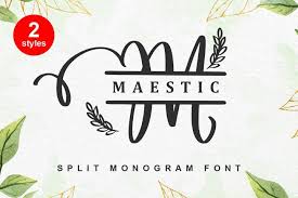 Watermelon script font | dafont.com. Maestic Monogram 666738 Monogram Font Bundles In 2020 Monogram Fonts Signature Fonts Monogram