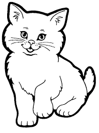 Cat Coloring Pages Here Is A Small Collection Of Cute Cat Coloring Pages For Ki Cat Colle Cat Coloring Page Animal Coloring Books Animal Coloring Pages