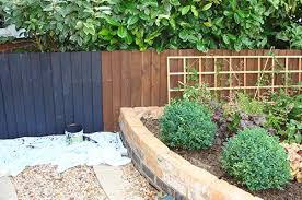 Ghastly Orange Fences Miafleur Blog Cuprinol Garden Shades Garden Fence Paint Shade Garden