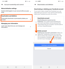 How to deactivate facebook account in mobile. How To Close Facebook Account Permanently Otechworld
