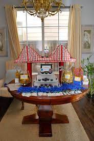 Pin By Ethan Sauceda On San Francisco Themed Baby Shower Travel Party Theme Baby Shower Themes Entertaining Baby