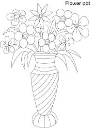 These lines will help you draw the symmetrical shape of your vase and correct to draw rest of the details. Drawing Step By Step Flower Vase Drawing For Kids