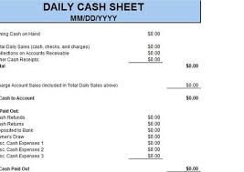 There are a number of reasons why i choose to share my investment portfolio with you. Give You The Daily Cash Sheet Excel Template By Richardandrews Fiverr