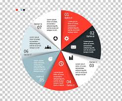 Pie Chart Infographic Business Graphics Design Flat Ui