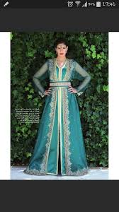 Caftan Vert En 2 Pieces En Tissue Sari Fashion Dresses Dresses Fashion