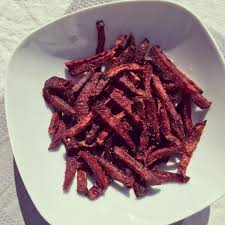 Frites De Betteraves Rouges Betterave Rouge Betterave Recettes Betteraves Rouges