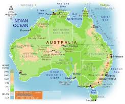 Australia is extremely dry, with. Map Of Australia Tropic Of Capricorn Australia Moment