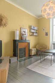 Une Peinture Miel Adoucit Le Salon Haus Deko Wohnzimmer Farbe Wohnzimmer Streichen