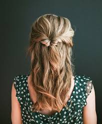 Updo hairstyles for prom night braided updos for long hair ponytail styles for long hair. 30 Easy Half Up Hairstyles That Ll Only Take Minutes To Achieve The Singapore Women S Weekly