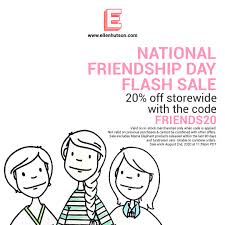National friendship day was originally a marketing strategy for hallmark cards in the 1930s. Happy Friendship Day 2020 Ellen Hutson