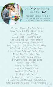 20 Songs For Walking Down The Aisle Wedding Ceremony Music Wedding Processional Processional Wedding Songs