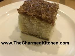 Bisquick Velvet Crumb Cake With Broiled Topping Velvet Crumb Cake Recipe The Charmed Kitchen
