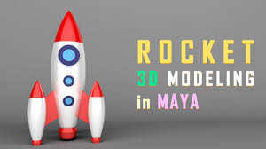 Easy 3d Rocket Modeling In Maya Maya Design Tutorials Tutorial