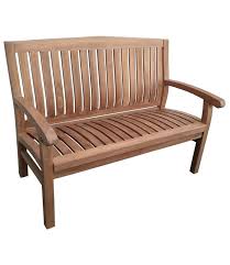 5 out of 5 stars with 3 ratings. Kingston Teak Garden Bench 120 Cm Decomeubel