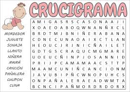 Juegos de baby shower para imprimir gratis pdf drawmitvorlage. Crucigramas Juegos Para Baby Shower Para Imprimir Juegos De Baby Shower