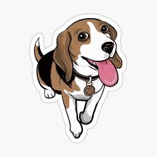 Beagle Dog Stickers Redbubble The show was part of the comic kings tv series along with krazy kat and barney google and snuffy smith. redbubble