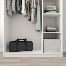 Kleppstad Wardrobe With 3 Doors White 46 1 8x69 1 4 117x176 Cm Ikea Ikea Build Your Own Wardrobe Ikea Wardrobe