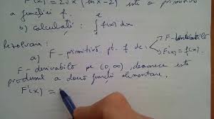 Cand creste si cand scade. Primitiva Unei Functii Integrala Definita Youtube