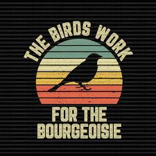 The Birds Work For The Bourgeoisie Painting Tiktok Pin Von Beth Macmillan Auf Wall Art I Bims Bims Leinwand