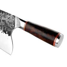 Couteau De Cuisine Couperet Forge A La Main Feuille De Boucher Saikiru Feuille De Boucher Couteau De Cuisine Japonais Couteau De Cuisine