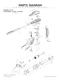 minn kota endura c2 45 parts 2015 from fish307 com