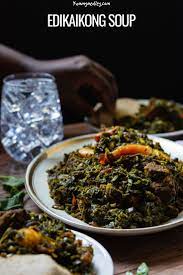 Edikaikong Edikang Ikong Soup Recipe Tropical Food Recipes African Food Nigeria Food