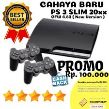Harga Promo Di Cahaya Baru Ps3 Slim Cfw 4 80 Hdd 120 Gb 2 350 000 Di Lapak Cahaya Baru Bukalapak